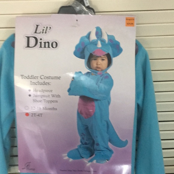 Other - Lil' Dino Costume size 2T-4T